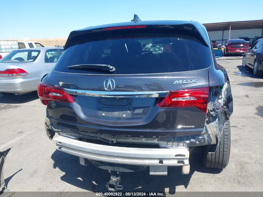 2014 Acura Mdx VIN: 5FRYD4H26EB016618 Lot: 40092922