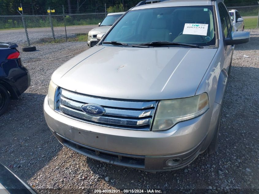 2008 Ford Taurus X Sel VIN: 1FMDK02W38GA37314 Lot: 40092931