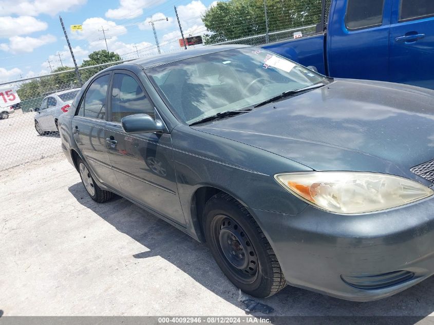 2004 Toyota Camry Le VIN: 4T1BE32K64U320802 Lot: 40092946