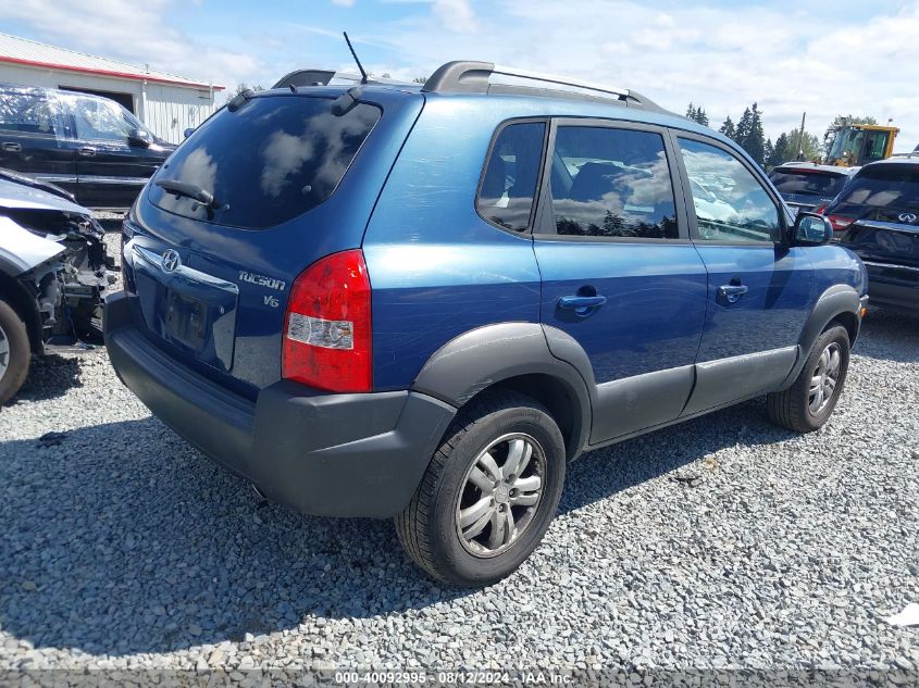 2006 Hyundai Tucson Gls/Limited VIN: KM8JN12D16U420942 Lot: 40092995