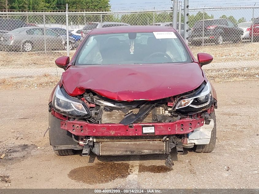 2019 Chevrolet Cruze Lt VIN: 1G1BE5SM4K7116117 Lot: 40092999