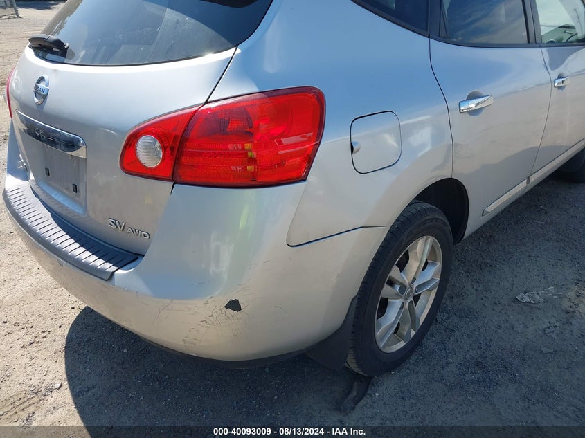 2013 Nissan Rogue S/Sv VIN: JN8AS5MV2DW641207 Lot: 40093009