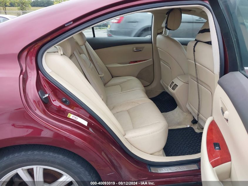 2007 Lexus Es 350 350 VIN: JTHBJ46G772152288 Lot: 40093019