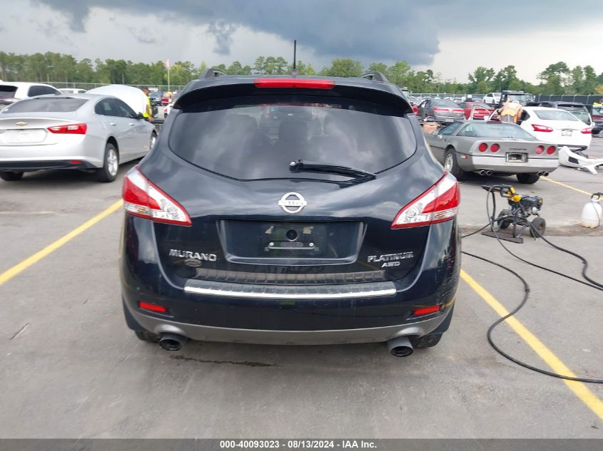 2014 Nissan Murano Le VIN: JN8AZ1MW5EW532934 Lot: 40093023