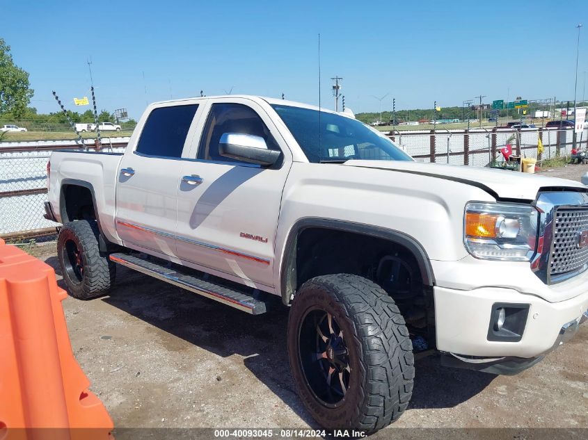 2015 GMC Sierra 1500 Denali VIN: 3GTU2WEC1FG341218 Lot: 40093045