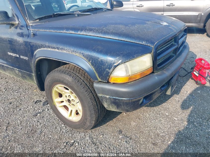 2002 Dodge Dakota Sport VIN: 1B7GL32X72S525503 Lot: 40093056