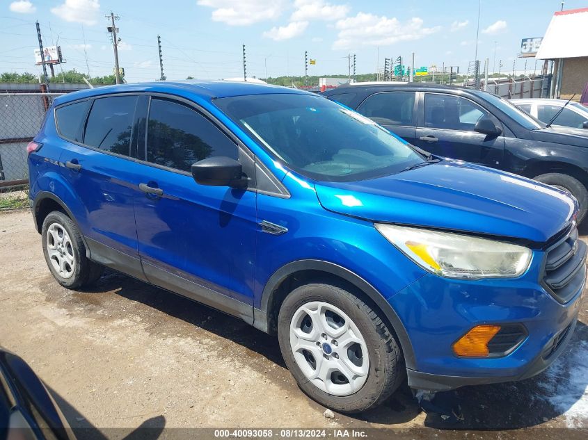 2017 FORD ESCAPE S - 1FMCU0F7XHUC10417