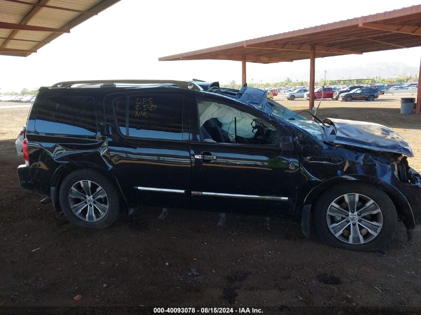 2015 Nissan Armada Sl VIN: 5N1AA0ND6FN614264 Lot: 40093078