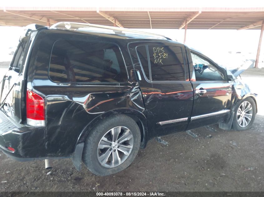 5N1AA0ND6FN614264 2015 Nissan Armada Sl