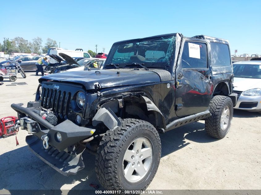 2013 Jeep Wrangler Sport VIN: 1C4AJWAG4DL588425 Lot: 40093117