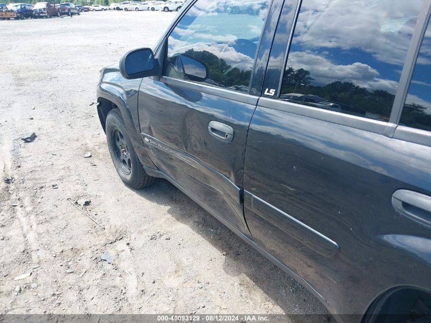 2002 Chevrolet Trailblazer Ls VIN: 1GNDT13S322460862 Lot: 40093129