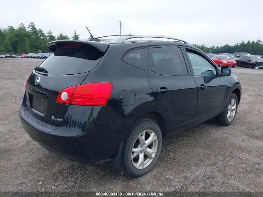 2009 Nissan Rogue Sl VIN: JN8AS58V19W181619 Lot: 40093133