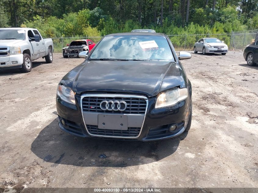 2005 Audi S4 4.2 VIN: WAUGL78E35A536387 Lot: 40093150