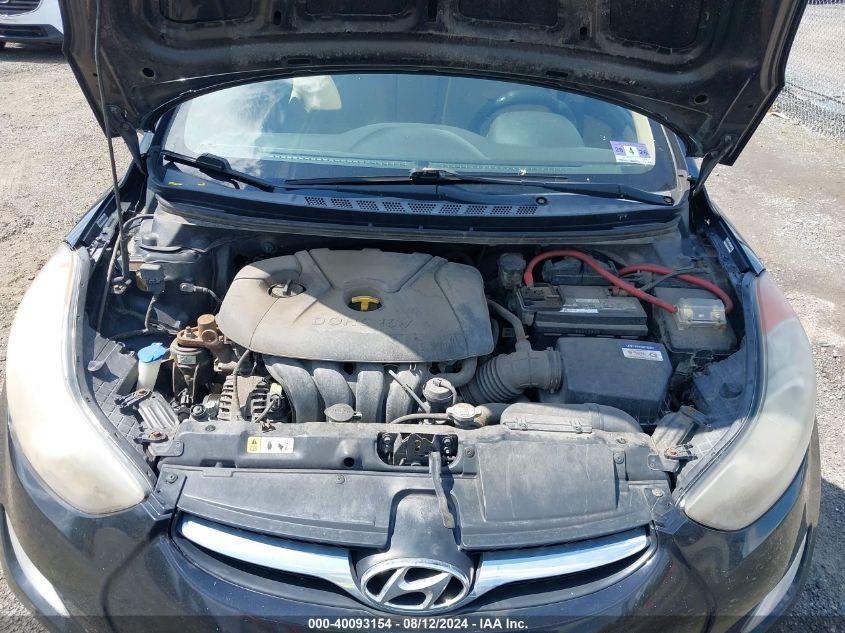 2012 Hyundai Elantra Gls (Ulsan Plant) VIN: KMHDH4AE6CU339785 Lot: 40093154