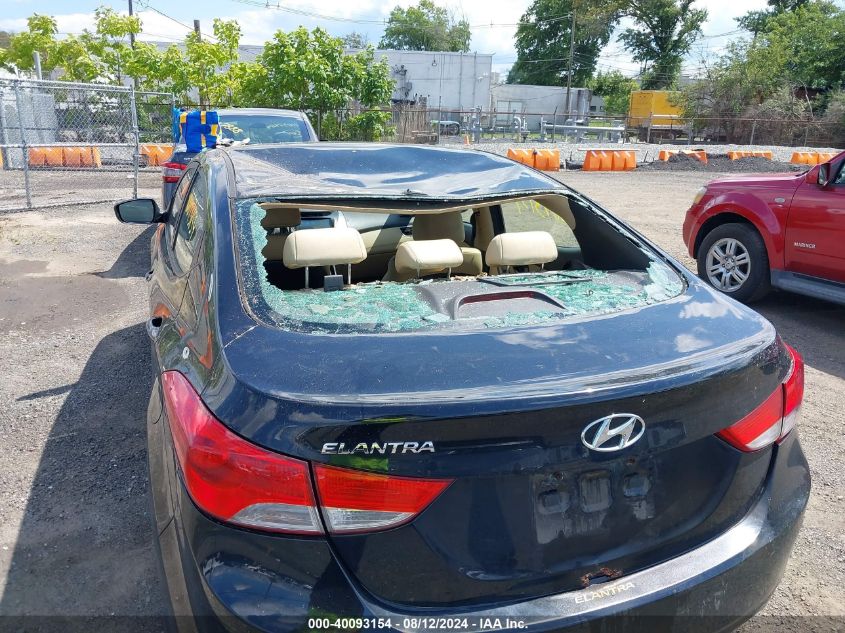 2012 Hyundai Elantra Gls (Ulsan Plant) VIN: KMHDH4AE6CU339785 Lot: 40093154