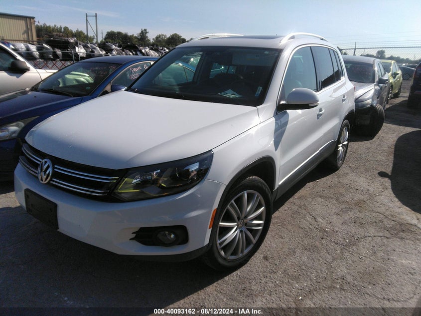 2016 VOLKSWAGEN TIGUAN SE - WVGBV7AX8GW511716