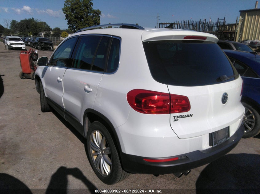 2016 VOLKSWAGEN TIGUAN SE - WVGBV7AX8GW511716