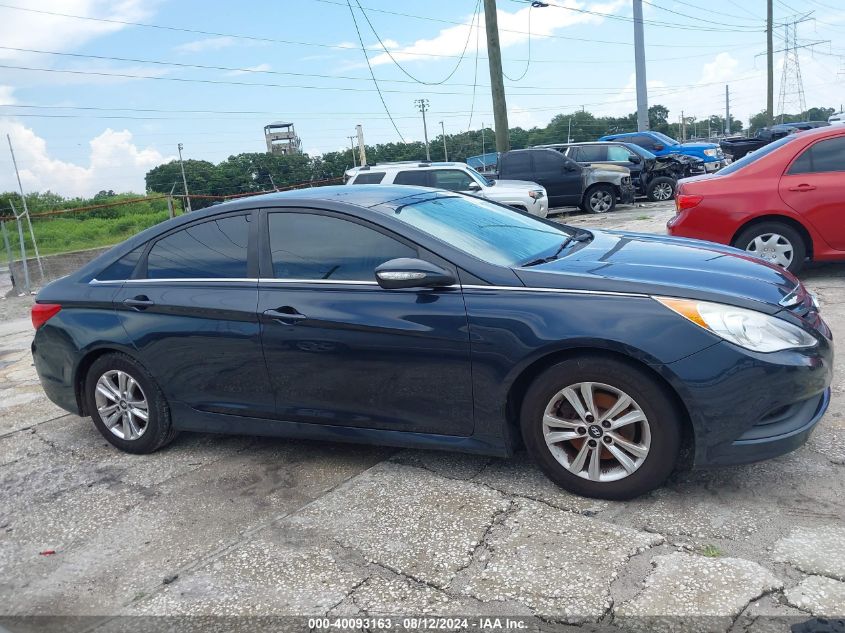 2014 Hyundai Sonata Gls VIN: 5NPEB4AC9EH935009 Lot: 40093163