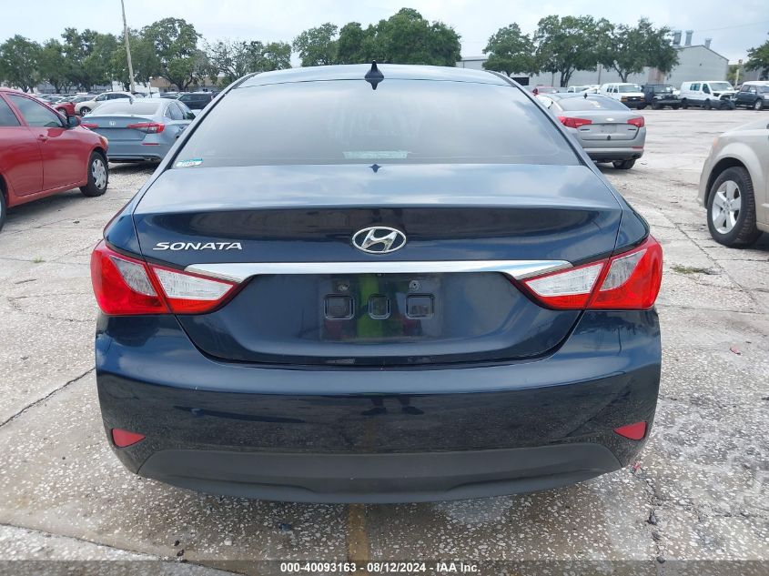 2014 Hyundai Sonata Gls VIN: 5NPEB4AC9EH935009 Lot: 40093163