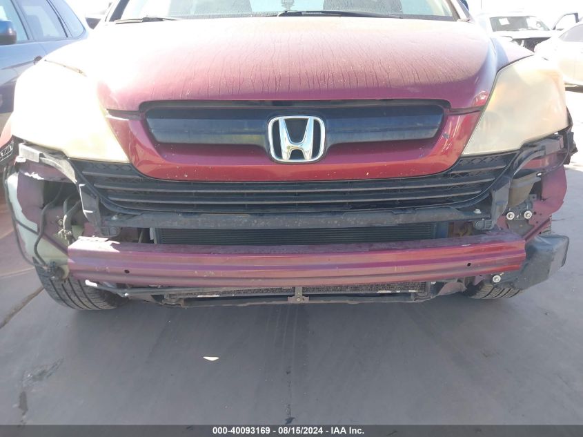 2008 Honda Cr-V Lx VIN: 3CZRE38318G705187 Lot: 40093169