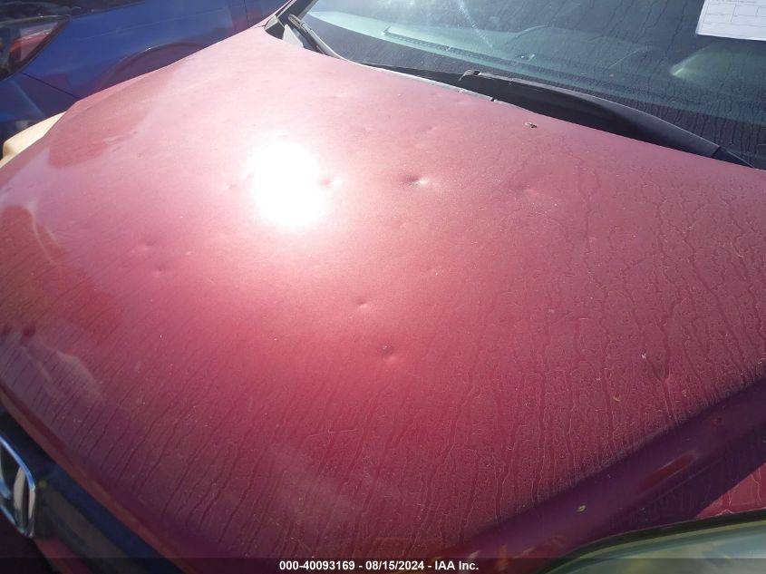 2008 Honda Cr-V Lx VIN: 3CZRE38318G705187 Lot: 40093169