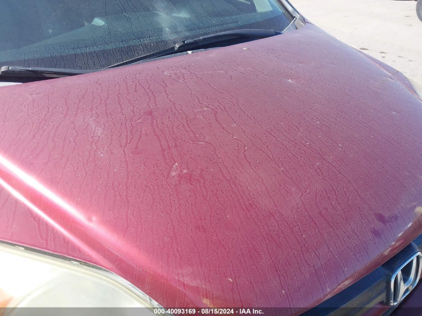 2008 Honda Cr-V Lx VIN: 3CZRE38318G705187 Lot: 40093169