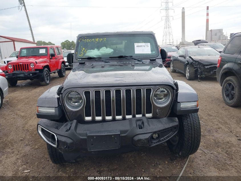 2018 Jeep Wrangler Unlimited Sahara 4X4 VIN: 1C4HJXEN5JW278789 Lot: 40093173