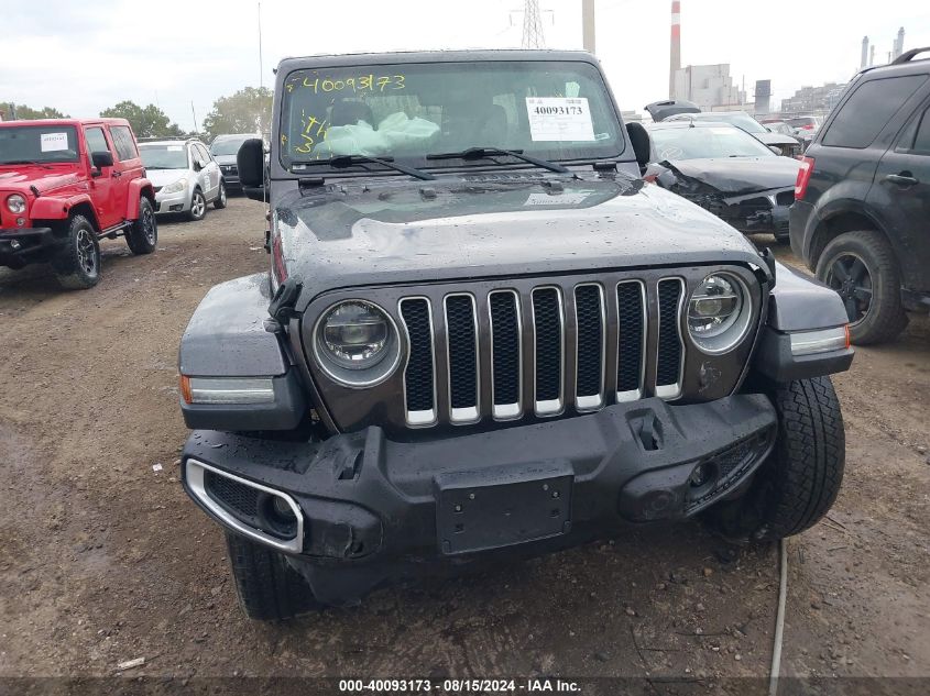 2018 Jeep Wrangler Unlimited Sahara 4X4 VIN: 1C4HJXEN5JW278789 Lot: 40093173