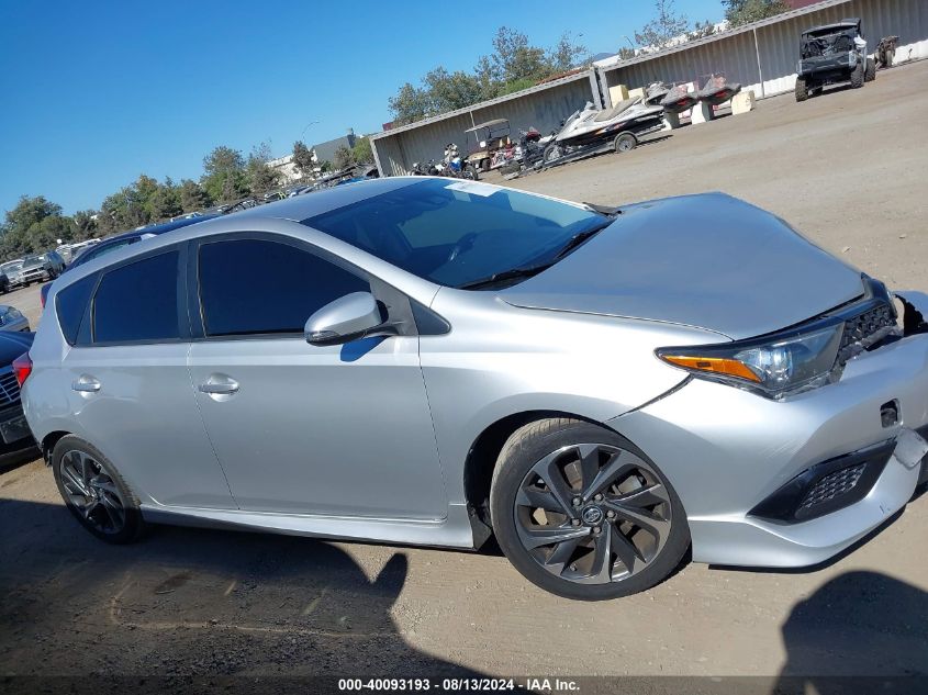 2017 Toyota Corolla Im VIN: JTNKARJE3HJ525267 Lot: 40093193