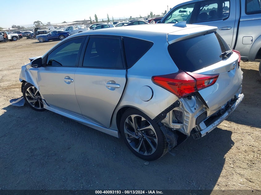 2017 TOYOTA COROLLA IM - JTNKARJE3HJ525267