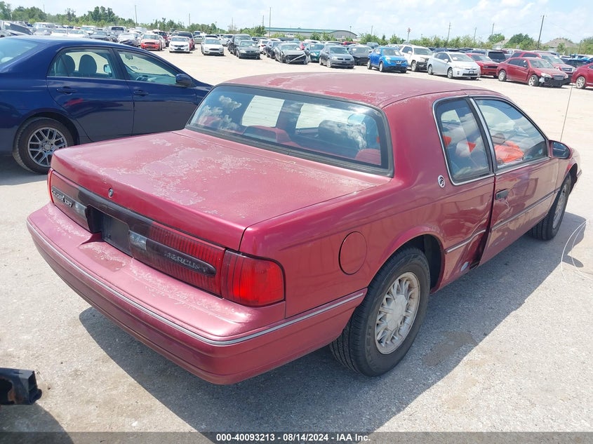 1993 Mercury Cougar Xr7 VIN: 1MEPM6247PH664084 Lot: 40093213