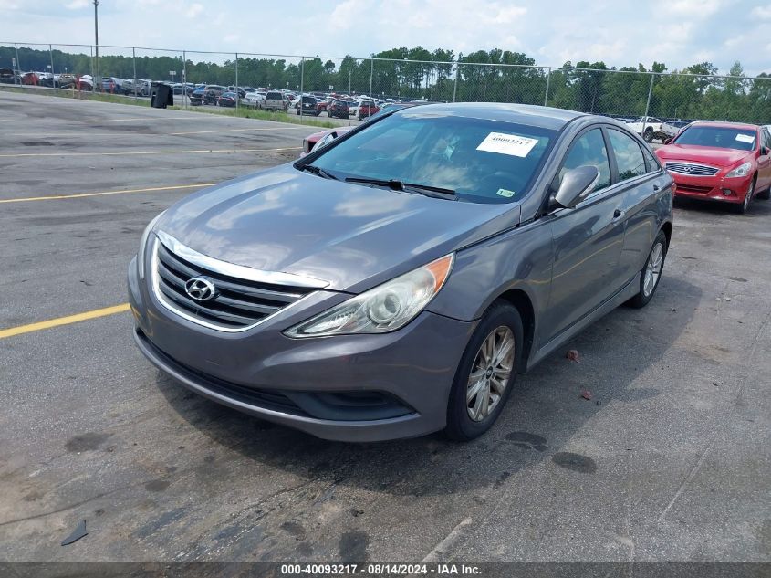 2014 Hyundai Sonata Gls VIN: 5NPEB4AC7EH861959 Lot: 40093217