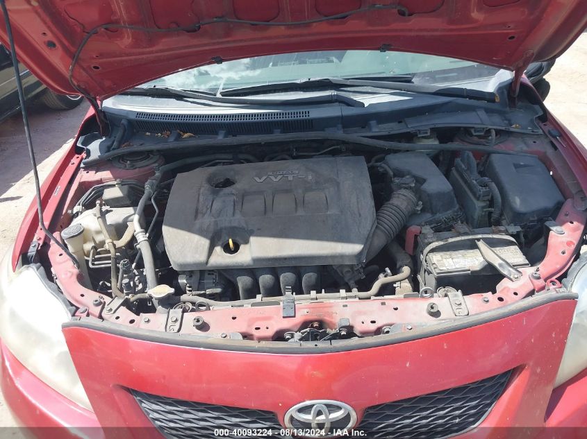 2010 Toyota Corolla S/Le/Xle VIN: 2T1BU4EE7AC429880 Lot: 40093224