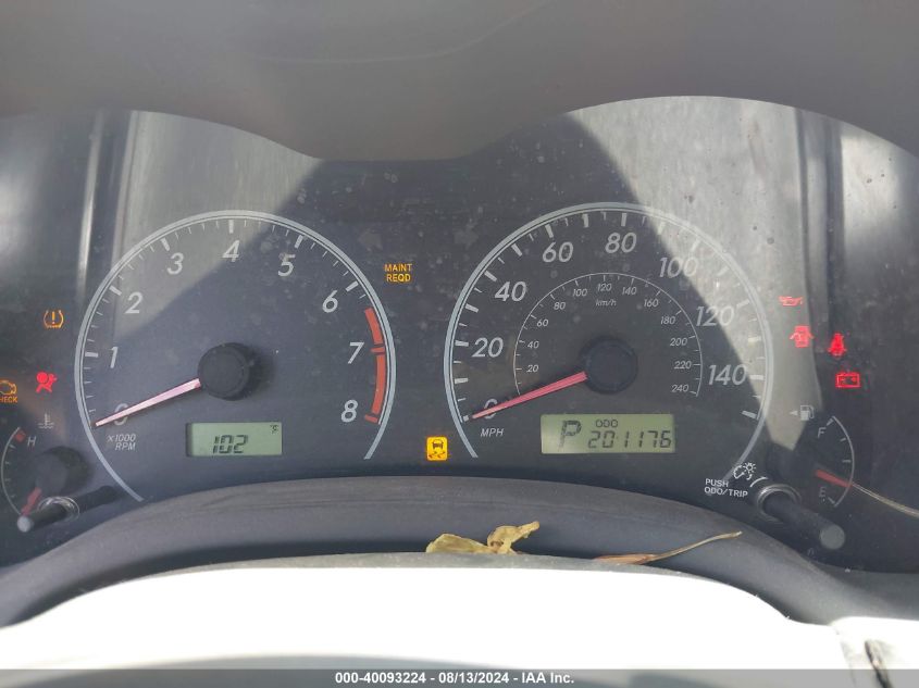 2010 Toyota Corolla S/Le/Xle VIN: 2T1BU4EE7AC429880 Lot: 40093224