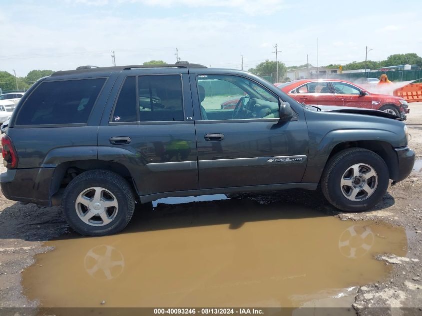 2004 Chevrolet Trailblazer Ls VIN: 1GNDT13S942305686 Lot: 40093246