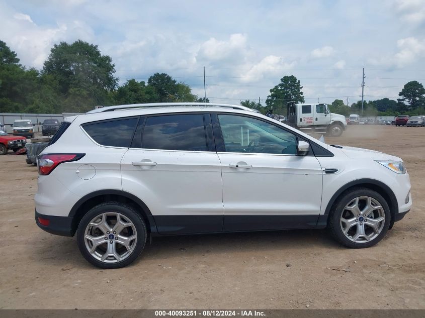 2018 Ford Escape Titanium VIN: 1FMCU0J90JUB42336 Lot: 40093251