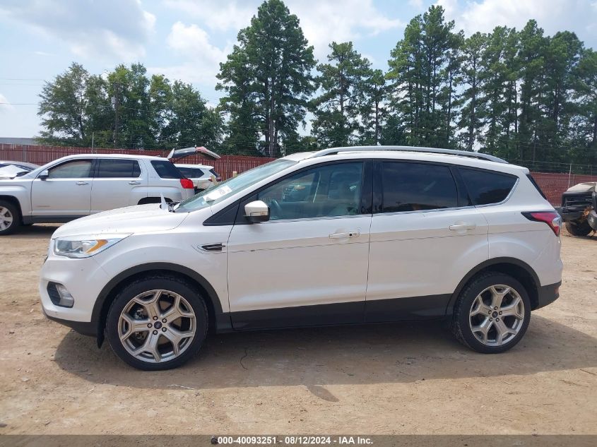 2018 Ford Escape Titanium VIN: 1FMCU0J90JUB42336 Lot: 40093251