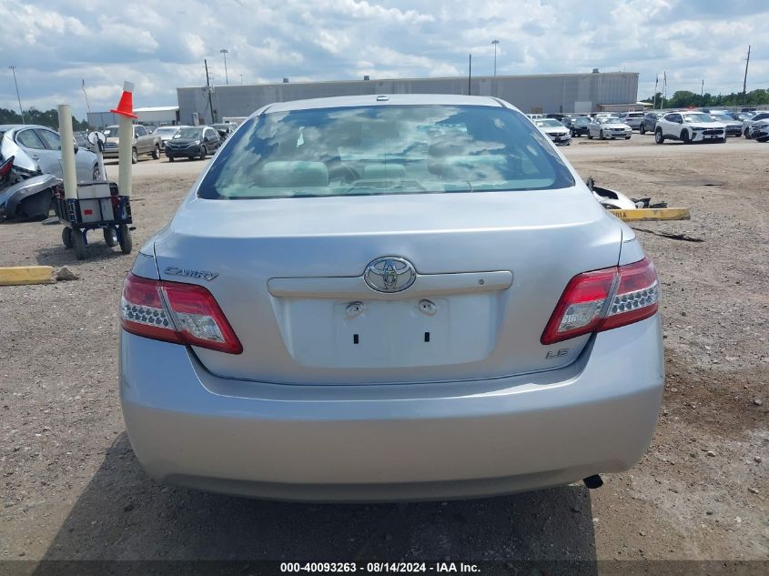 2011 Toyota Camry Le VIN: 4T1BF3EK0BU689628 Lot: 40093263