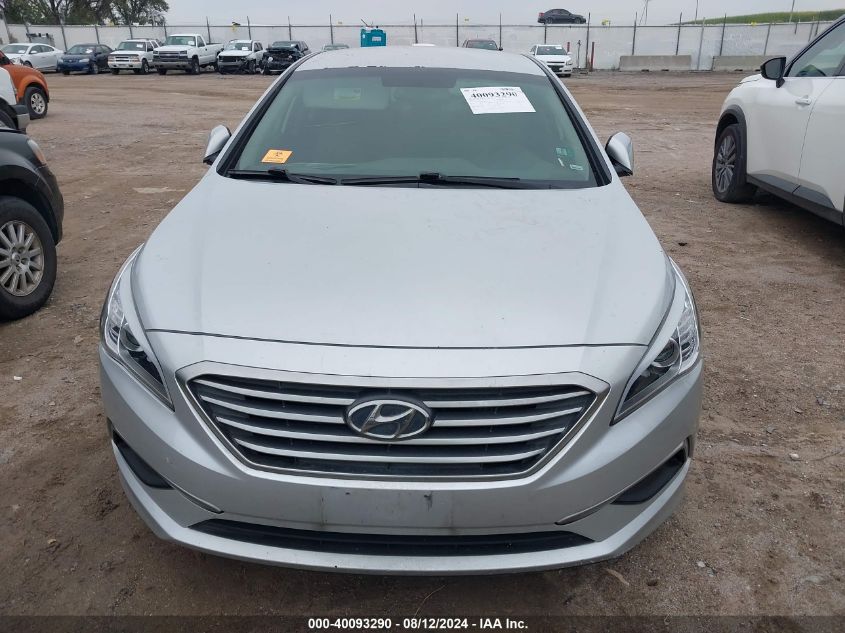 2017 Hyundai Sonata Eco VIN: 5NPE24AA3HH495551 Lot: 40093290