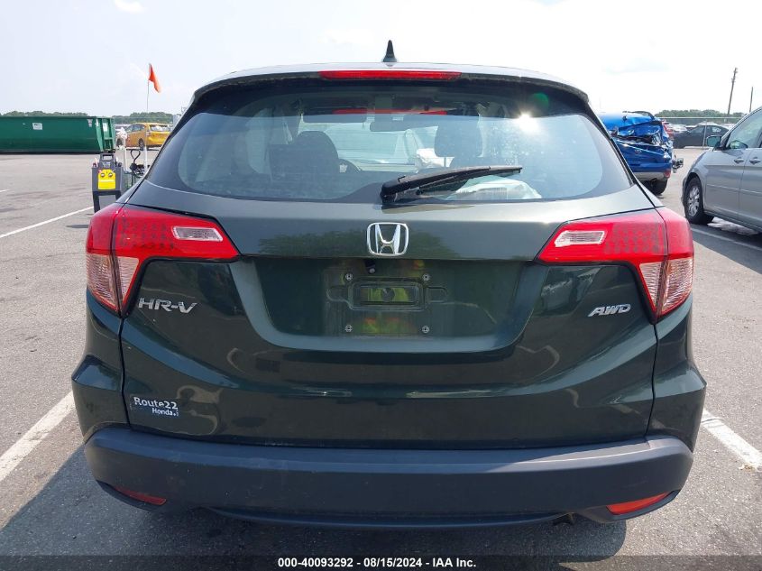 2018 Honda Hr-V Lx VIN: 3CZRU6H34JG715416 Lot: 40093292