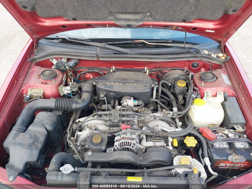 2001 Subaru Forester L VIN: JF1SF63501H713894 Lot: 40093310