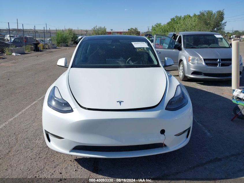 2023 Tesla Model Y Awd/Long Range Dual Motor All-Wheel Drive VIN: 7SAYGDEE9PF639941 Lot: 40093330