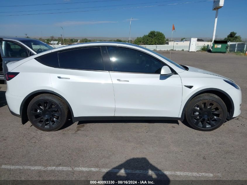 2023 Tesla Model Y Awd/Long Range Dual Motor All-Wheel Drive VIN: 7SAYGDEE9PF639941 Lot: 40093330