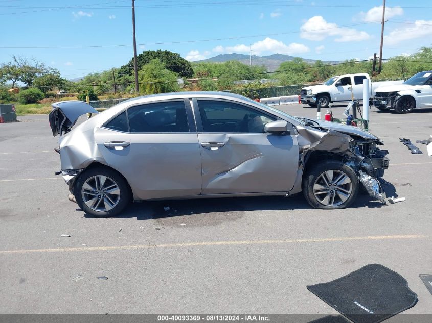 2014 Toyota Corolla Le Eco/Le Eco Plus/Le Eco Premium VIN: 5YFBPRHE5EP070776 Lot: 40093369