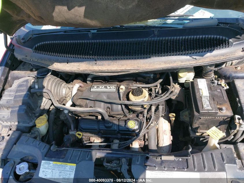 2004 Chrysler Town & Country Lx VIN: 2C8GP44R34R578100 Lot: 40093375