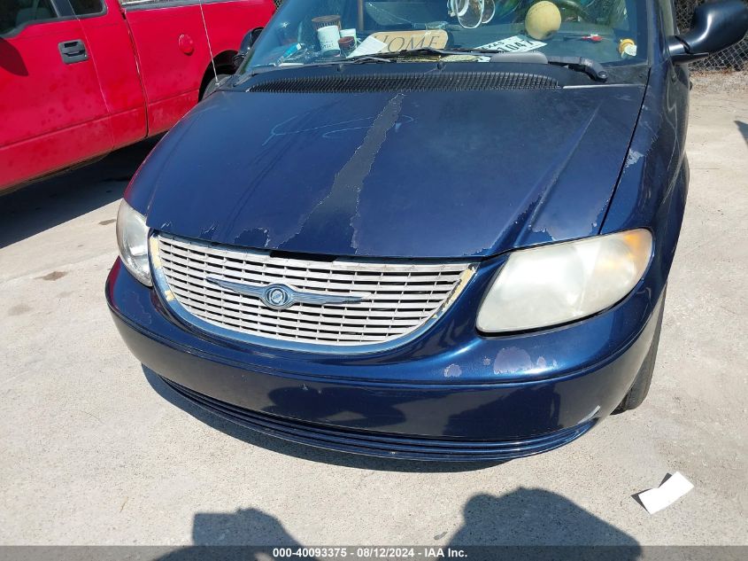 2004 Chrysler Town & Country Lx VIN: 2C8GP44R34R578100 Lot: 40093375