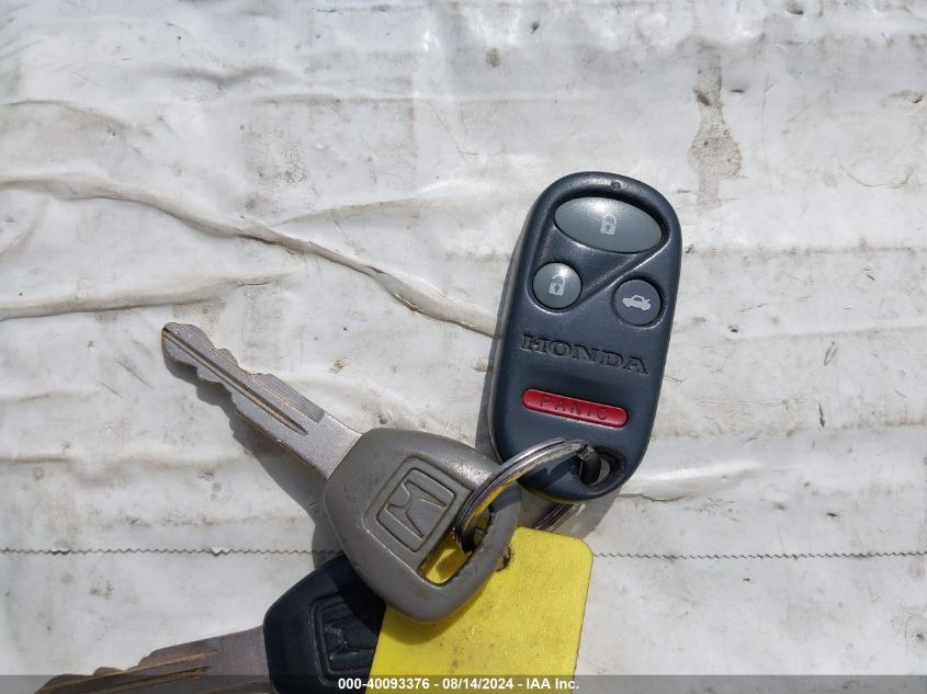 1999 Honda Accord Ex V6 VIN: 1HGCG1650XA033698 Lot: 40093376