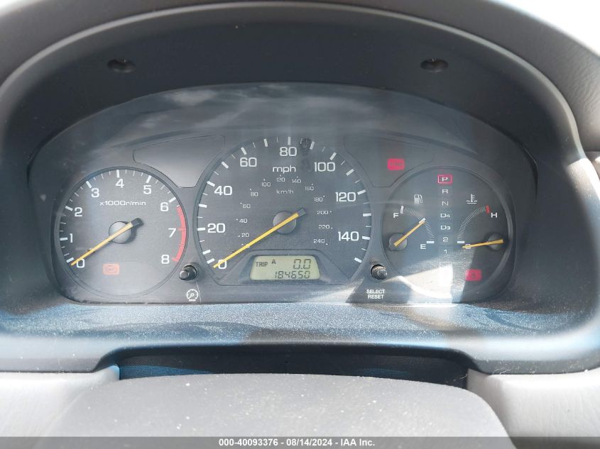 1999 Honda Accord Ex V6 VIN: 1HGCG1650XA033698 Lot: 40093376