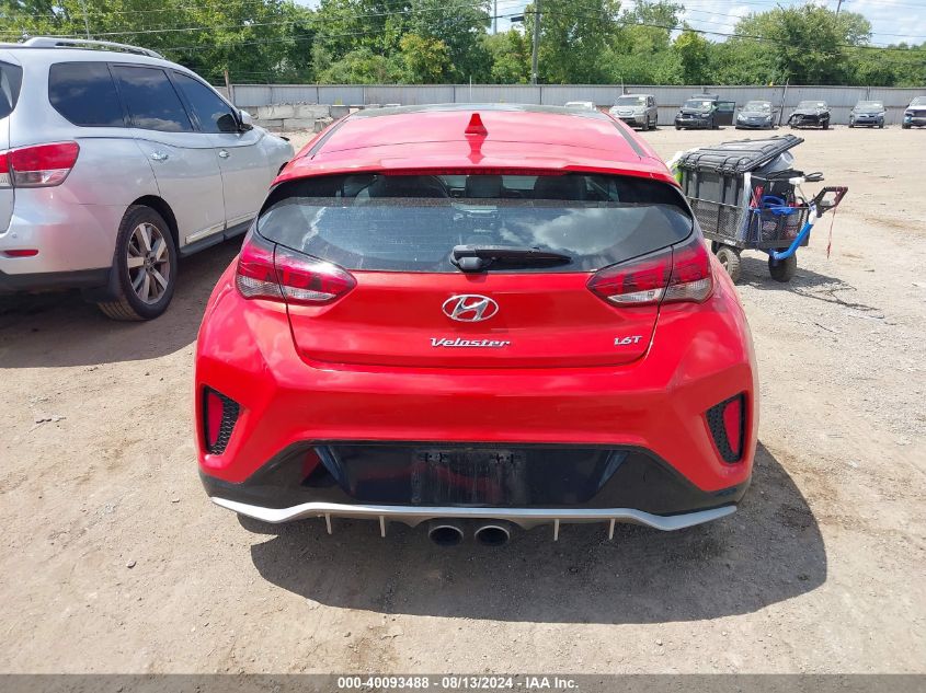 2020 Hyundai Veloster Turbo VIN: KMHTH6AB3LU024889 Lot: 40093488