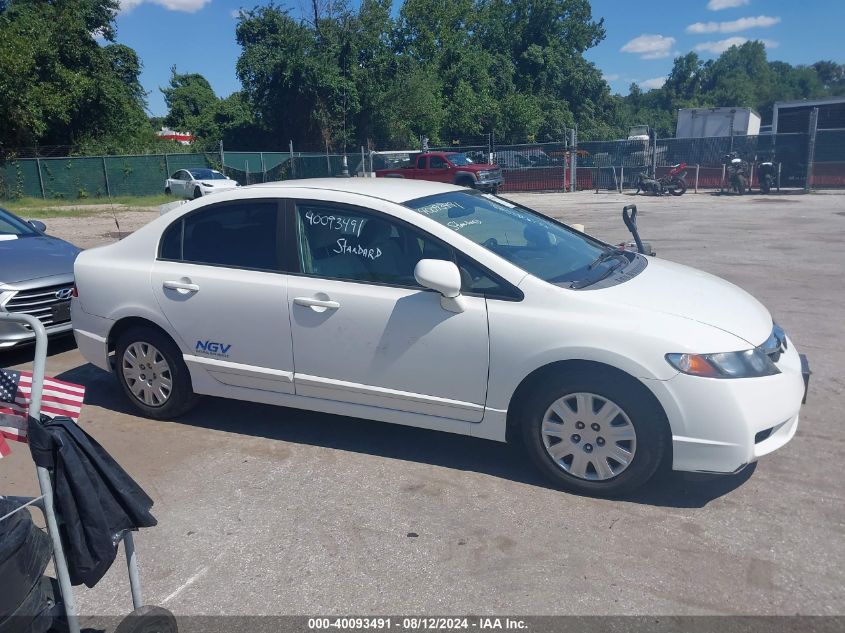 2009 Honda Civic Gx VIN: 1HGFA46519L000068 Lot: 40093491